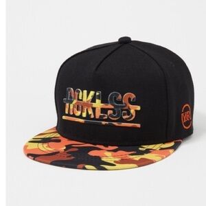 WEST 49| Young & Reckless| Boys |Camo |Snapback Hat |Orange/Yellow|Black